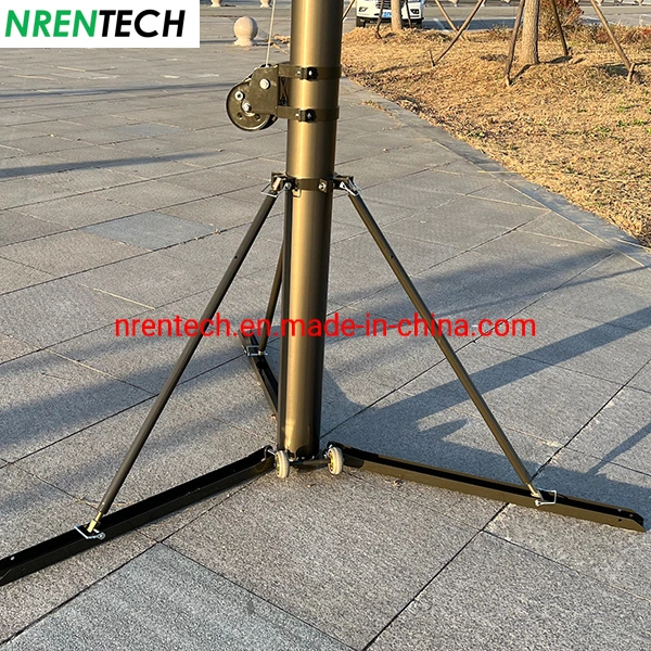 9m Antenna Telescopic Mast-Manual Operation Telescopic Mast-Nr-M2300-9000